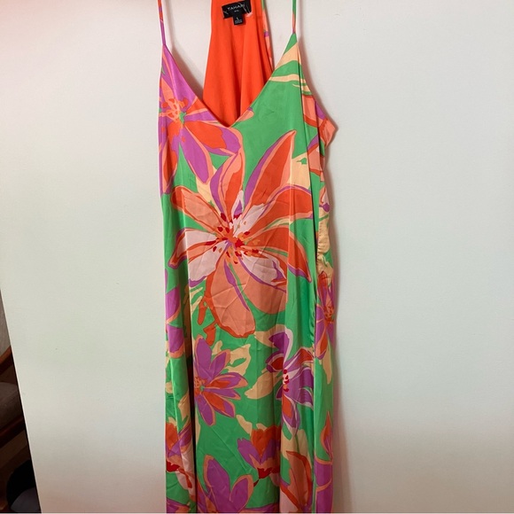 Tahari ASL NWT's Women's Floral Print Razorback - Picture 2 of 11